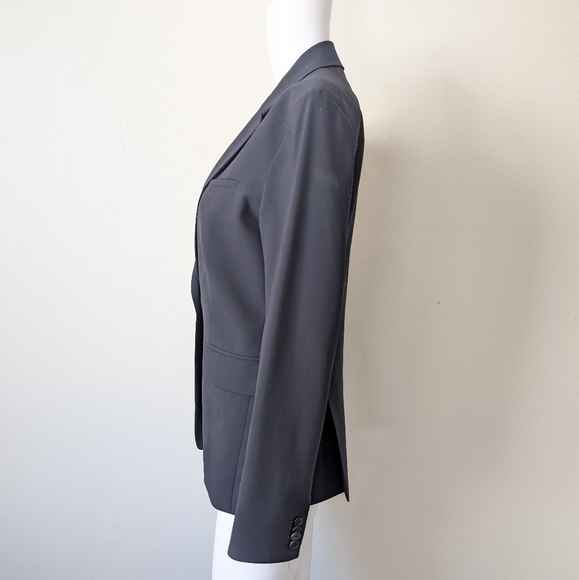 Veronica Beard "Classic Dickey Jacket" Blazer Wool BLUE Size 2 - Picture 8 of 16